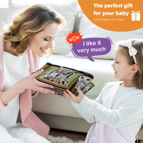 Owls Gifts Blanket for Kids, Soft Cozy Warm Flannel Throw Blanket for Boys Girls Teens, Toddler Baby Blankets and Throws for Couch Bed Daycare Preschool Naptime Travel (40" x 50", Owls Print)