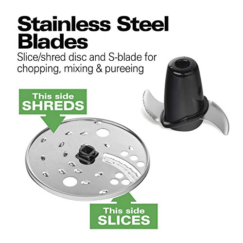 8-Cup Food Processor & Vegetable Chopper with Slicing & Shredding
