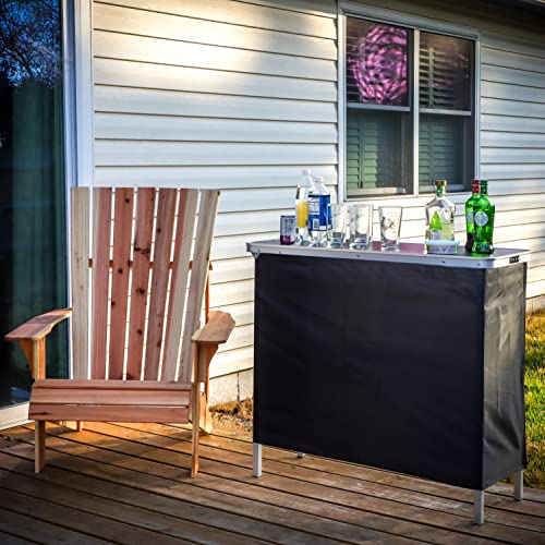 Trademark Innovations Portable Bar Table - Carrying Case Included
