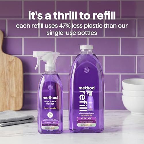 method All-Purpose Cleaner Refill, French Lavender, 68 fl oz, 6 pack