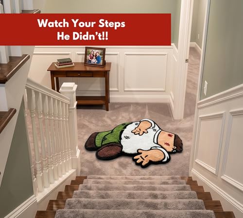 Peter Griffin Cartoon Rug - Funny 3D Character Carpet for Bedroom & Living Room - 32x20 Inches