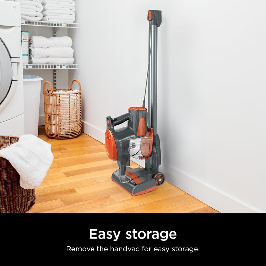 Shark HV302 Rocket Pet Corded Stick Vacuum - Lightweight & Versatile for Carpets & Hard Floors | Includes Crevice Tool & Pet Multi-Tool