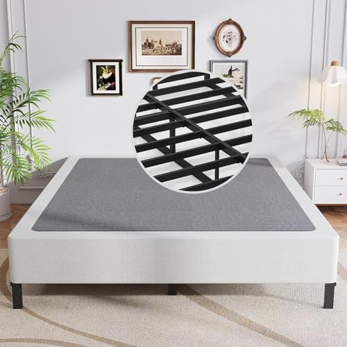 OSASET 7 Inch Queen Box Spring Heavy Duty Metal Mattress Foundation Noise-Free