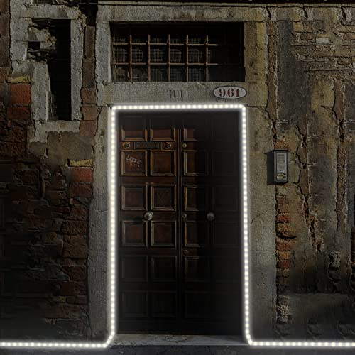 GUOTONG White 20ft Outdoor Rope Lights – Daylight White, Waterproof, Cuttable & Connectable