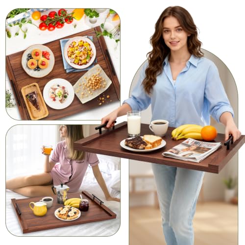Wood Stove Top Cover with Handles - Walnut Noodle Board for Kitchen Counter Space
