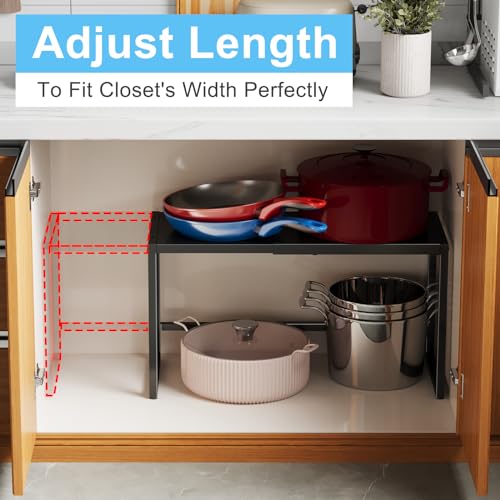 Adjustable 11.8 x 28.9-inch Heavy Duty Metal Storage Shelf - 110lbs Load Capacity