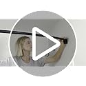 Adjustable Curved Shower Curtain Rod - Nickel Finish, 38-72 Inches, Brush Nickel Variation