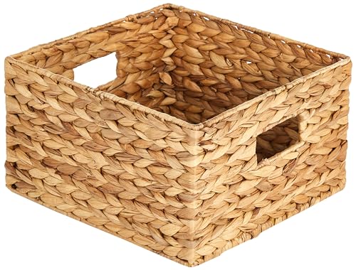 Honey-Can-Do Woven Water Hyacinth Wicker Storage Baskets, Nesting Set