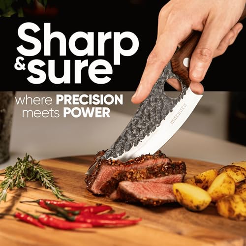 Matsato 6.3-Inch Chef Knife - Japanese Steel Kitchen Knife for Slicing & Chopping