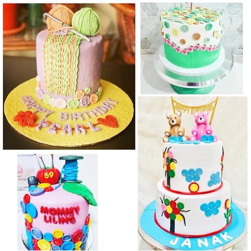 Button Fondant Silicone Mold For Chocolate Candy Cake Decoration Cupcake Topper Gum Paste Polymer Clay