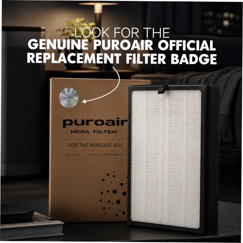 PuroAir 400 Replacement HEPA Filter - 1 Pack Genuine Air Purifier Filter