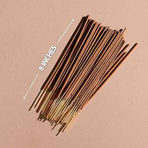 Folkulture Christmas Incense Sticks | Pack of 75 Natural & Non-Toxic Incense for Meditation & Spiritual Practice | Organic Aromatherapy Box | Xmas Scent for Holiday Decorations