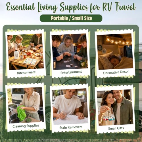 RV Camping Advent Calendar with 24 Outdoor Essentials - Christmas Countdown Gifts