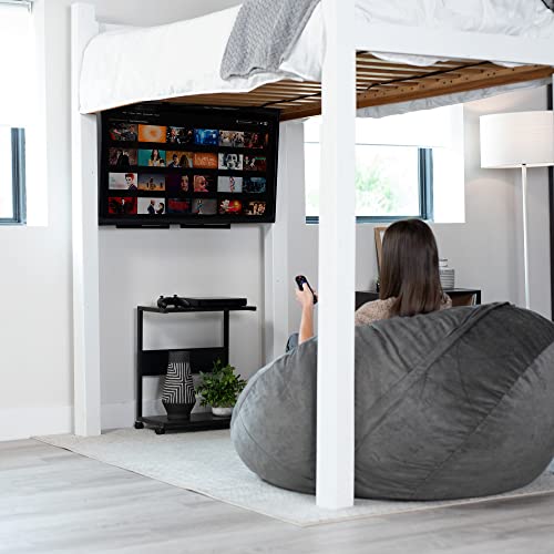 TV Wall Mount for 24-55 Inch Flat and Curved Screens - Adjustable Height