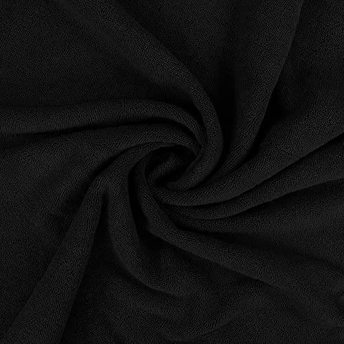 Utopia Towels 2 Pack Jumbo Bath Sheets Black - 600 GSM Ultra Soft, Absorbent, Hotel Quality 35x70 Inches