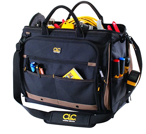 Tool Bag - Custom Leathercraft 1539 Multi-Compartment 50 Pocket Organizer
