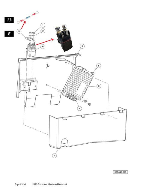 Dr.Acces Golf Cart 48V Solenoid for Club Car Solenoid 48V | Precedent 48V Solenoid Replace OEM # 102865901