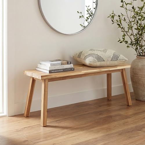 ARROWSTONE 47-Inch Solid Wood Entryway, Dining, Plant Stand Bench