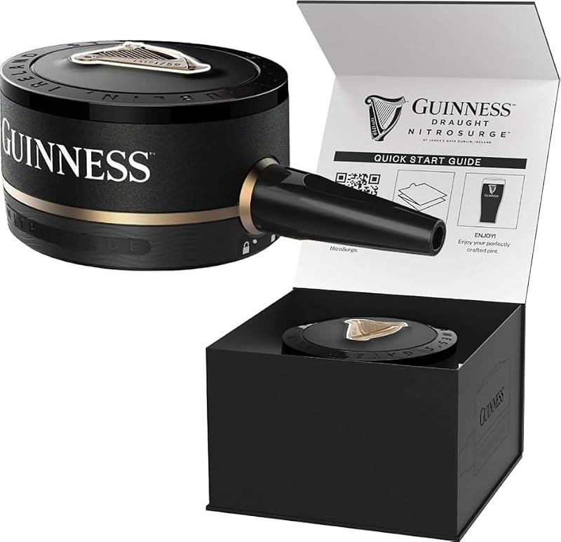 Guinness Nitrosurge Device for Perfect Draft Beer Pour at Home