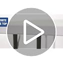 6 ft Plastic Folding Training Table - White, Waterproof, No Assembly