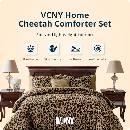 VCNY Home Cheetah Print Bed-in-a-Bag Set - King 2024 Version