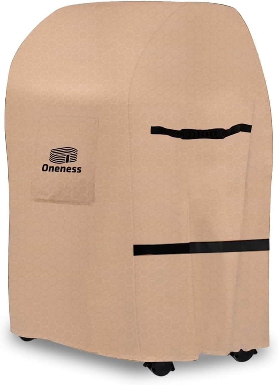 Oneness 32-Inch Waterproof BBQ Gas Grill Cover - Weather Resistant for Weber Spirit & Char-Broil Performance
