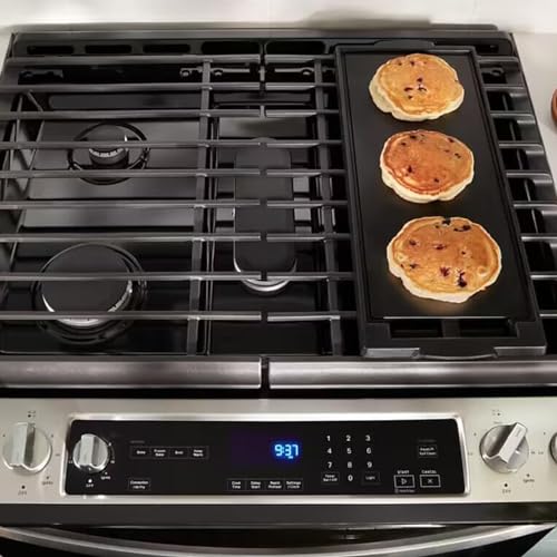 Cast Iron Griddle Plate for Whirlpool Gas Stoves - 19.7 Inch Size