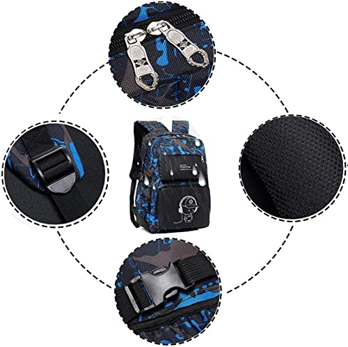 Asge Backpack for School Boys Backpacks Kids Camo Bookbag Middle Bags