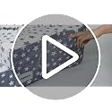 Portable Toddler Travel Bed & Chair 2-in-1 with Waterproof Oxford Cover
