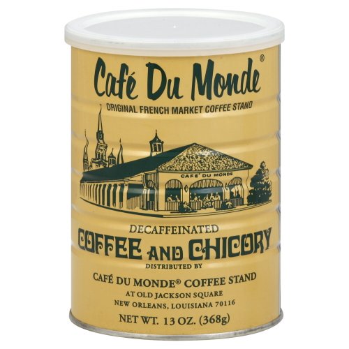 Decaf Coffee with Chicory 13 Oz Pack of 3 - French Style Blend