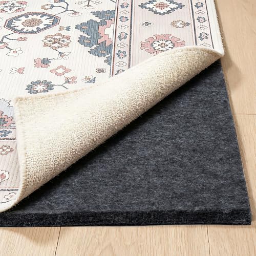 8'x10' Felt Rug Pad - 1/2 Inch Thick Non-Slip Area Rug Cushion for All Floors