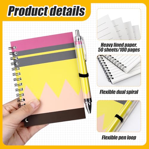 FunooFuno Classic Christmas Teacher Appreciation Gift Set – Bulk 36 Pcs with Cups, Notebooks & Pens