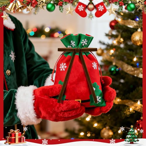 Dark Brown Velvet Ribbon Bows for Christmas Tree Decorations - 30 Pack, 5x7 Inches
