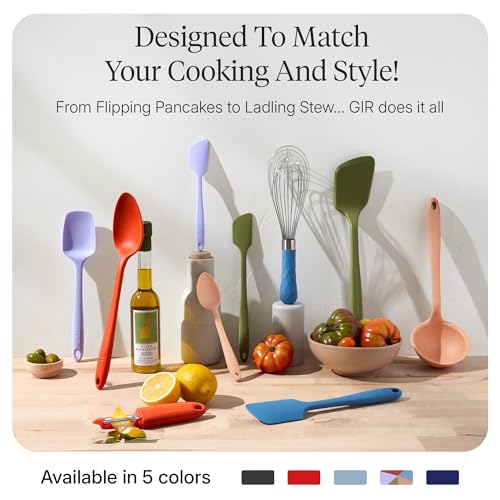 Navy 10-Piece Silicone Kitchen Utensil Set - Heat-Resistant & Durable