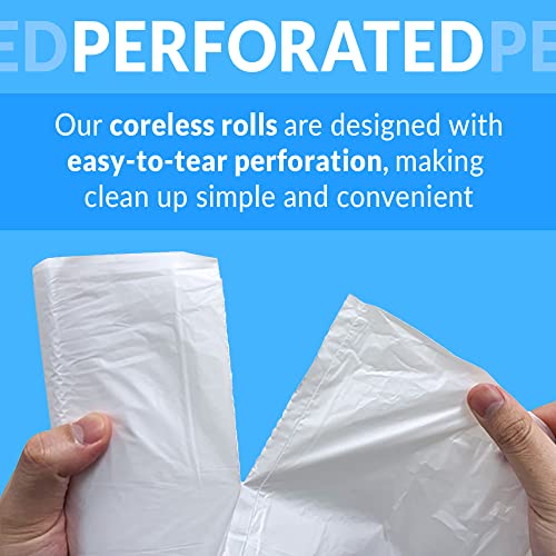 Reli 13 Gallon Trash Bags Pack of 250 Clear Tall Kitchen Liners