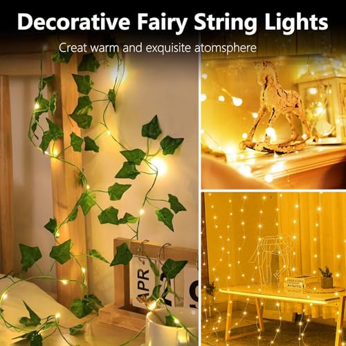 led Fairy Lights Waterproof 16.4ft String Battery Operated for