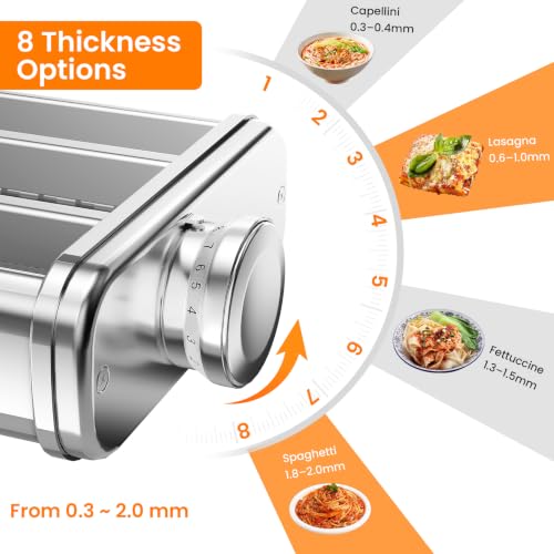 3-in-1 Pasta Maker Attachment for KitchenAid Stand Mixers - Variation of THIS listing
