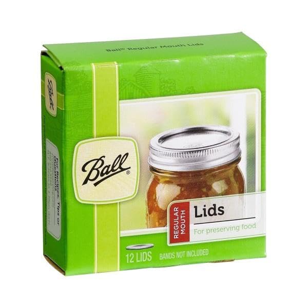 Regular Mouth Mason Jar Canning Lids - 16 Dozen (192 Lids) - Made in USA