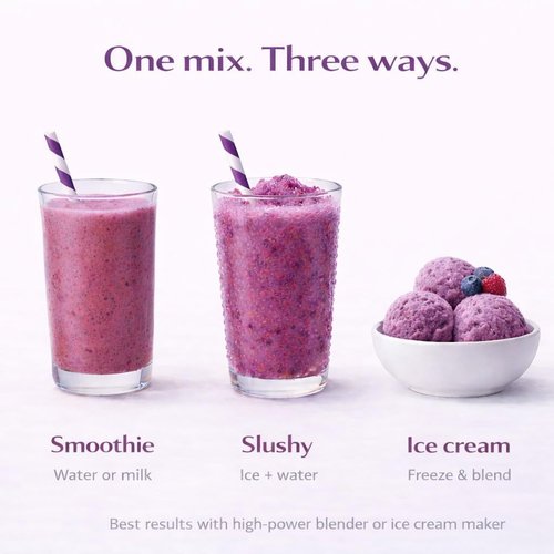 Berry Blast Smoothie Mix - Freeze-Dried Fruit Powder for Delicious Smoothies & Shakes | 10 Servings