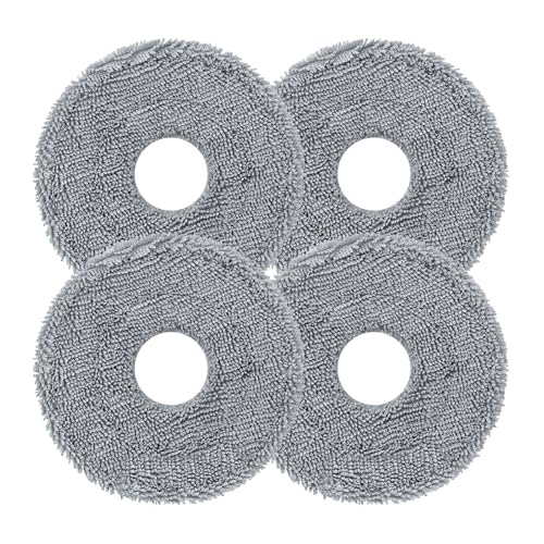 Roborock Reusable Mop Pads - 4-Pack for Saros 20, Qrevo Edge 2 & More - Mop Cloth 7