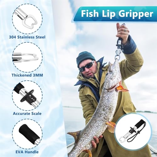 MOVINPE 2026 Fishing Advent Calendar with 24 Lure & Gear Surprises for Fish Lovers
