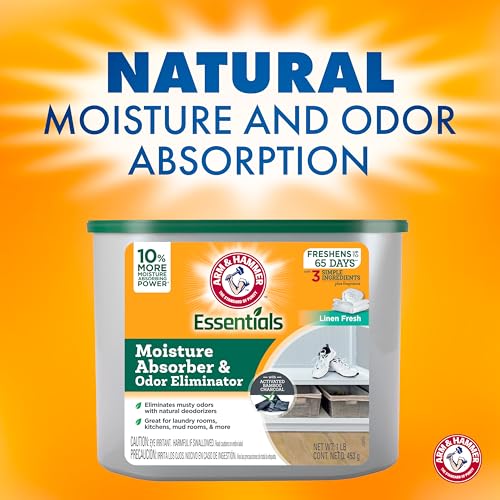 Arm & Hammer Essentials Disposable Moisture Absorber and Odor