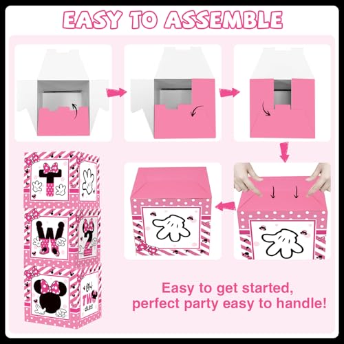 Oh Twodles 2nd Birthday Party Supplies Kit for Girls - 150 Pieces