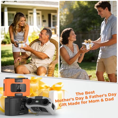 PANERGY 20000mAh Portable Waist Fan, Father Day Gifts for Husband