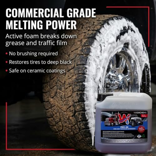 Wash Chems Pro50 Foam Cannon Car Wash - Touchless Detergent Soap 1.06 Gal - Variation 1 / 134.4 Fl Oz