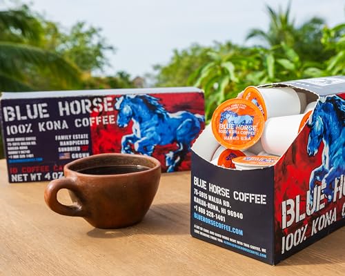 20 Count Kona Coffee Pods - Medium Roast, 100% Arabica, Compatible with K-Cup 2.0