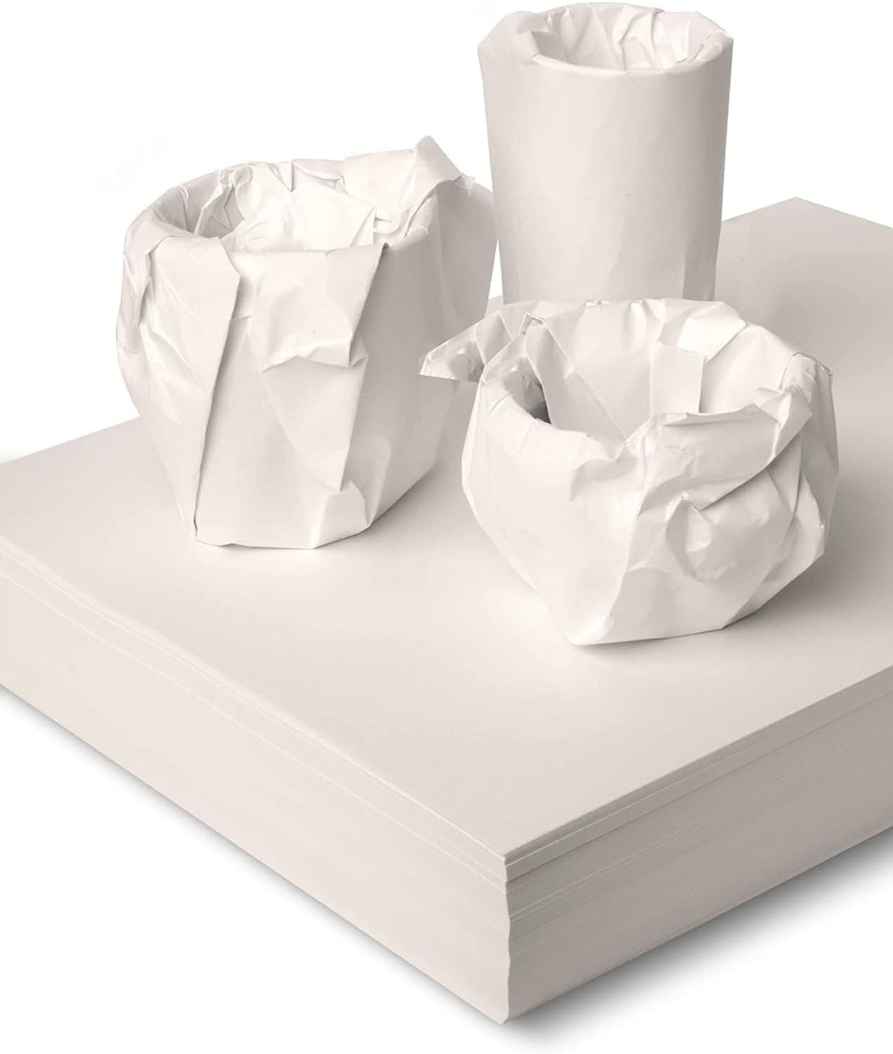 Skiennix Packing Paper - 12x12 Inch, 100 Sheets for Protecting Fragile China & Glasses | Ideal for Shipping & Moving