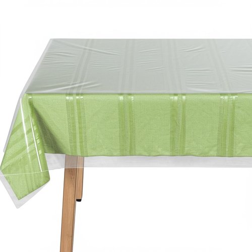 BNYD Clear Plastic Tablecloth Protector, Table Cloth Vinyl (54" x 72")