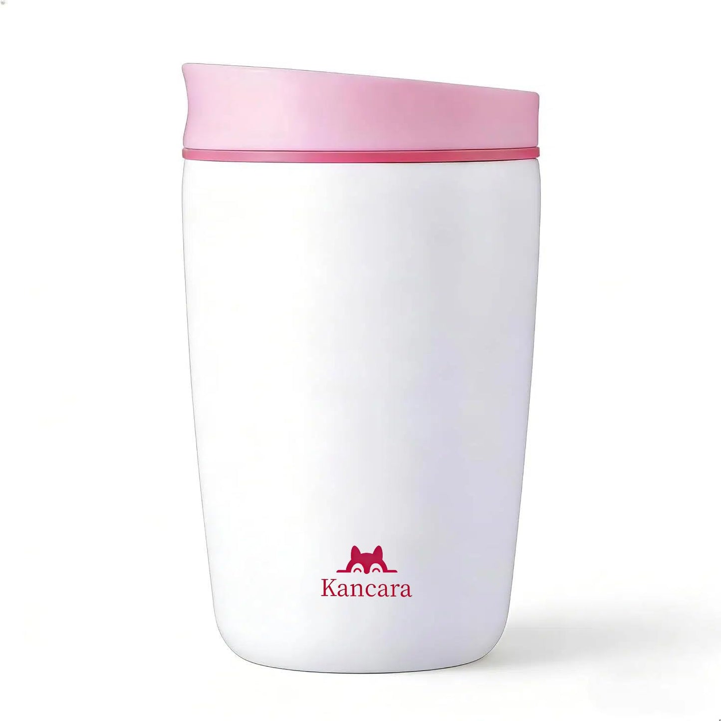 12 oz coffee tumbler Insulated coffee mug with lid Slider Insulated Stainless Steel Coffee Tumbler, Travel Mug for Hot and Iced Beverages insulated travel coffee mug (white)