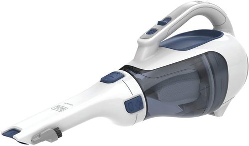 BLACK+DECKER Cordless Lithium Hand Vacuum - Powerful Dustbuster in Ink Blue, Compact & Lightweight